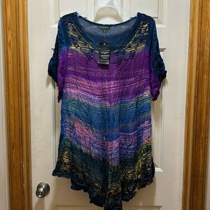 Greater Good sheer tunic